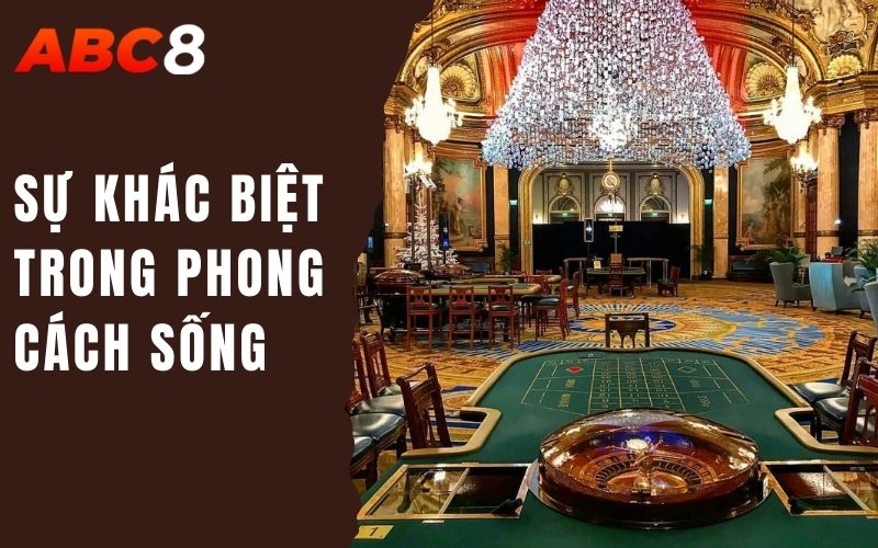 sự khác biệt trong phong cách sống